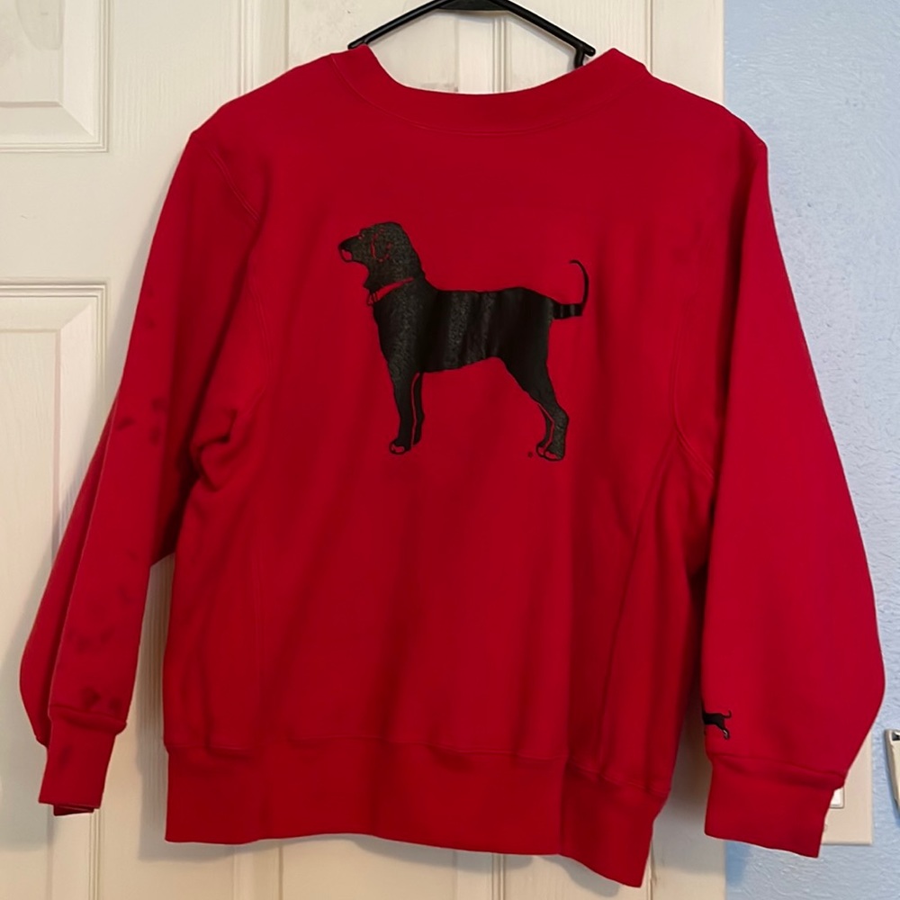 The Black Dog sweatshirt.